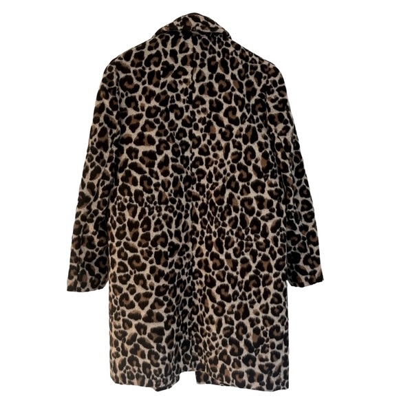 Topshop leopard print coat - Picture 2 of 3